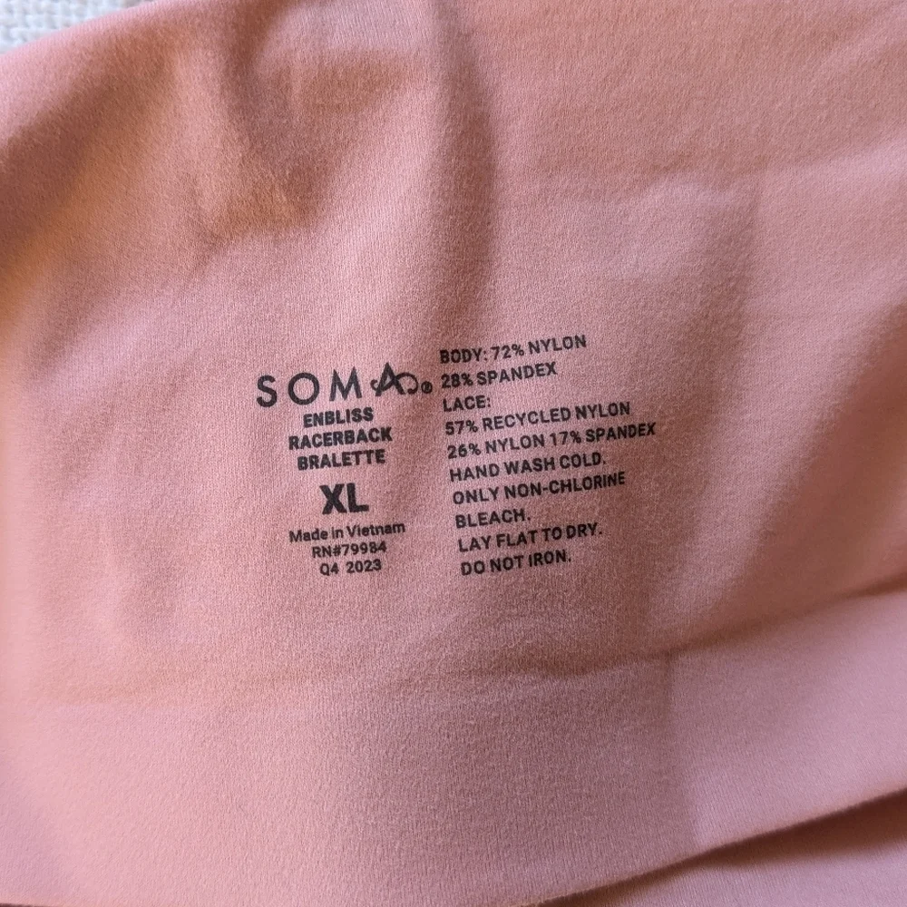 Soma | Enbliss | Racerback Bralette with Lace Back - Picture 7 of 7